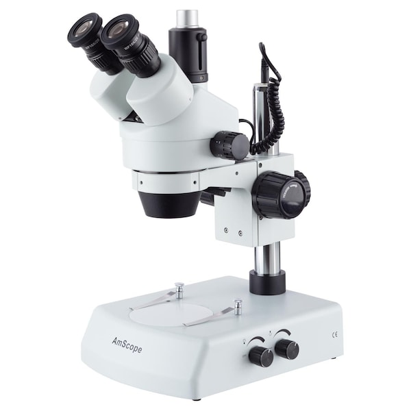 Amscope 3.5X-180X LED Trinocular Zoom Stereo Microscope SM-2TZZ-LED - main